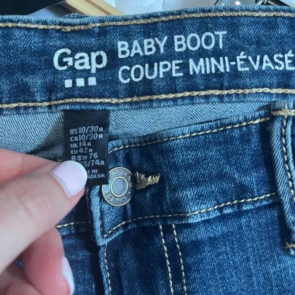 Gap Baby Boot Bootcut Jeans Size 10